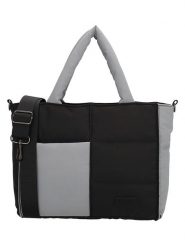 Beagles Torebka "Calvia Duo" w kolorze czarno-szarym - 32 x 21 x 11 cm rozmiar: onesize. Czarne torby na ramię Beagles, bez wzorów, z materiału, przez ramię, bez dodatków. Za 78.99 zł.