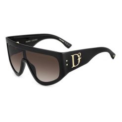 Okulary przeciwsłoneczne damskie DSQUARED2 D2 0149/S 807 Rozmiar 99 mm. Brązowe okulary przeciwsłoneczne Dsquared, bez wzorów, sportowe. Za 1,302.10 zł.