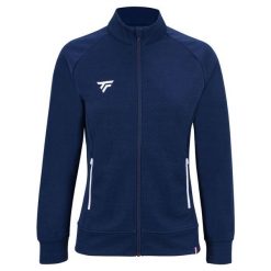 Damska bluza dresowa Tecnifibre Team. Niebieskie bluzy TECNIFIBRE, bez wzorów, z dresówki, bez kaptura. W wyprzedaży za 229.00 zł.
