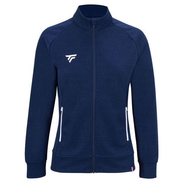 Damska bluza dresowa Tecnifibre Team. Niebieskie bluzy TECNIFIBRE, bez wzorów, z dresówki, bez kaptura. W wyprzedaży za 229.00 zł.