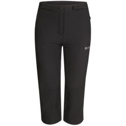 Damskie Spodnie Softshell 3/4 Alpine Pro Hyda 36 - Oddychające i Elastyczne. Zielone spodnie dresowe Alpine Pro, bez wzorów, z softshellu. Za 186.99 zł.