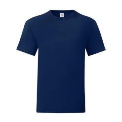 Kultowa Koszulka Unisex Dla Dorosłych. Niebieskie bluzki FRUIT OF THE LOOM, m, bez wzorów, sportowe, bez kołnierzyka, bez ramiączek. Za 33.99 zł.