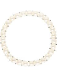 Pearline Bransoletka perłowa w kolorze białym rozmiar: onesize. Białe bransoletki Pearline, z perłą. Za 165.99 zł.