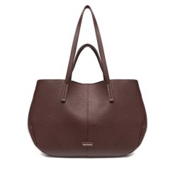 Torebka Gino Rossi. Brązowe shopper Gino Rossi, bez wzorów, bez dodatków. Za 239.99 zł.