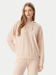 Guess Bluza O5GQ00 KCQP2 Pomarańczowy Regular Fit. Brązowe bluzy Guess, xl, z aplikacjami, z syntetyku, bez kaptura. Za 139.99 zł.