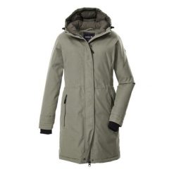 Parka damska z kapturem Killtec GW 22. Zielone parki Killtec, na zimę, z kapturem. Za 854.00 zł.