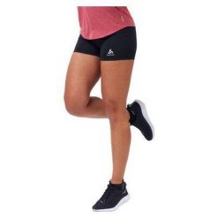 Pantalon de sport Odlo Tights Short Essential Sprinter. Czarne spodnie sportowe Odlo, na lato, l, bez wzorów, trekkingowe. Za 189.99 zł.