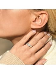 CARATELLI Złoty pierścionek "Toi que j'aime" z diamentami rozmiar: 52. Żółte pierścionki CARATELLI, z diamentem, złote. Za 2,536.99 zł.