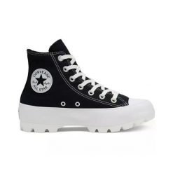 Buty sportowe Casual Damskie Converse All Star Lugged Czarny. Czarne obuwie sportowe Converse, bez zapięcia, Converse All Star. W wyprzedaży za 348.90 zł.