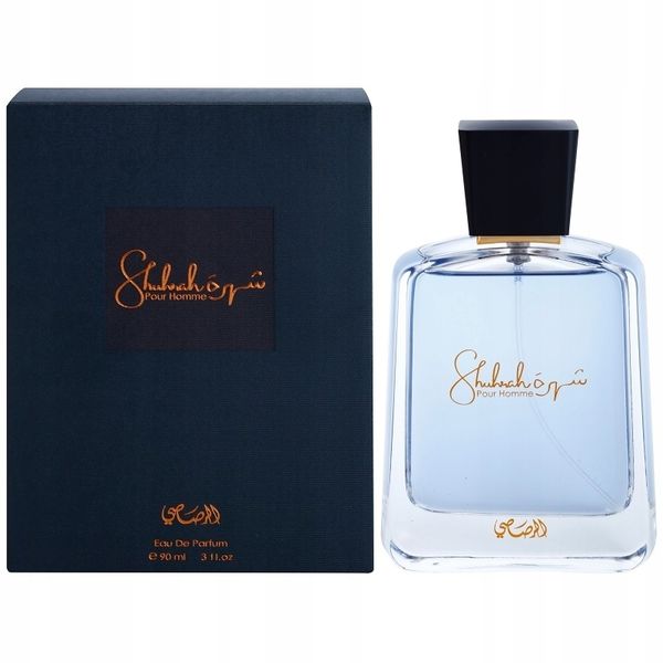 RASASI Shuhrah Pour Homme 90 ml EDP woda perfumowana męska. Perfumy męskie Rasasi. W wyprzedaży za 150.32 zł.