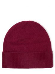 Marie Lund Czapka Kobiety Kaszmir czerwony, ONE SIZE. Czerwone czapki Marie Lund, bez wzorów, z kaszmiru. Za 249.95 zł.