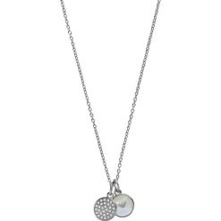 Emporio Armani - Naszyjnik. Szare naszyjniki Emporio Armani, ze stali. W wyprzedaży za 379.90 zł.