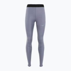 Legginsy do biegania damskie Mizuno Core Impulse Long. Szare legginsy Mizuno, bez wzorów, do biegania. Za 139.99 zł.