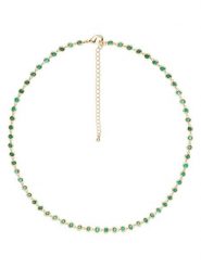 U.S. Polo Assn. Pozłacany naszyjnik z kamieniami ozdobnymi - dł. 37 cm rozmiar: onesize. Zielone naszyjniki U.S. Polo Assn., metalowe. Za 173.99 zł.