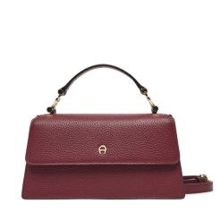 Torebka Aigner. Czerwone torebki klasyczne Aigner, bez wzorów, bez dodatków. Za 2,319.00 zł.