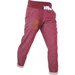 Spodnie sportowe, długość 7/8 bonprix czerwony rododendron melanż. Spodnie dresowe marki bonprix. Za 79.99 zł.