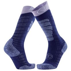 Skarpety narciarski kobieta Sidas Ski Merino Lady wysokosc goleni. Fioletowe rękawiczki SIDAS, bez wzorów, sportowe. Za 145.00 zł.