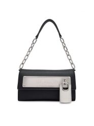 LOVE MOSCHINO Torebka JC4297PP0PK1500A Czarny. Czarne torebki klasyczne Love Moschino, bez wzorów, ze skóry, bez dodatków. Za 1,189.00 zł.