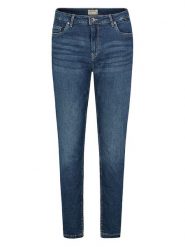 Sublevel Dżinsy - Slim fit - w kolorze granatowym rozmiar: XS. Niebieskie jeansy Sublevel, xs, z aplikacjami. Za 114.95 zł.