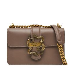 Torebka Just Cavalli. Brązowe torebki klasyczne Just Cavalli, bez wzorów, bez dodatków. Za 799.99 zł.