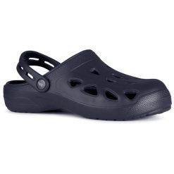 Trespass Charter - Sandały unisex, granatowe. Niebieskie sandały Trespass, bez wzorów, bez obcasa, bez zapięcia. Za 197.99 zł.