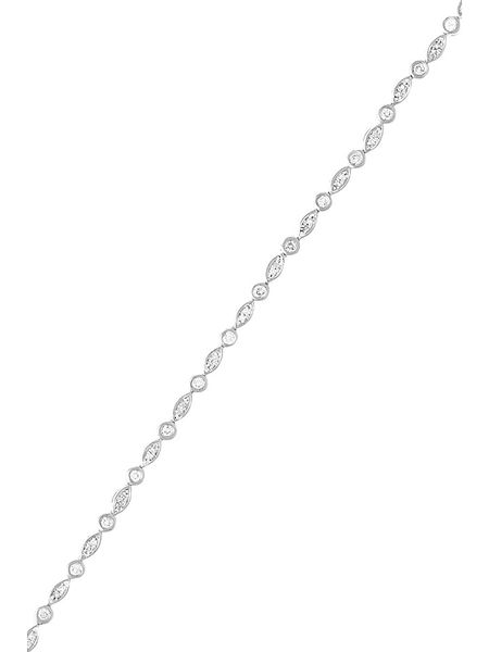 CARATELLI Złota bransoletka "Ligne de Chance" z diamentami rozmiar: onesize. Szare bransoletki CARATELLI, z diamentem, złote. Za 3,786.70 zł.