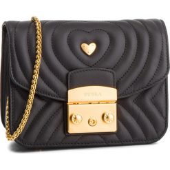 Torebka FURLA - Metropolis Rea 993990 B BUJ0 N27 Onyx. Czarne torebki klasyczne Furla, bez wzorów, ze skóry, bez dodatków. W wyprzedaży za 719.00 zł.
