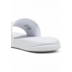 Klapki Popcat 20 PUMA White Black. Białe klapki Puma, bez wzorów, bez obcasa. Za 109.99 zł.