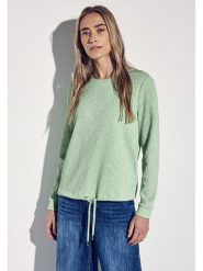 Street One Sweter w kolorze zielonym rozmiar: 42. Zielone swetry Street One, bez wzorów, ze splotem, bez ramiączek. Za 132.05 zł.