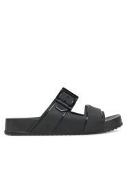 Melissa Klapki Melissa Cozy Connection Slide Ad M 35832 Czarny. Czarne klapki Melissa, bez wzorów, z tworzywa sztucznego, bez obcasa. Za 249.99 zł.