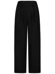 Sublevel Spodnie w kolorze czarnym rozmiar: L. Czarne spodnie materiałowe Sublevel, na co dzień, l, bez wzorów, z materiału. Za 78.99 zł.