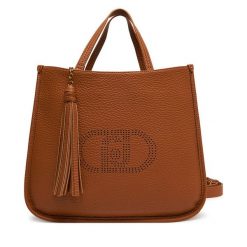 Torebka Liu Jo. Brązowe torebki klasyczne Liu Jo, bez wzorów, bez dodatków. Za 469.99 zł.