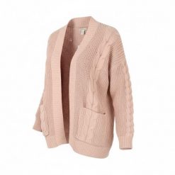 American Eagle Outfitters damski kardigan oversize różowy XS/S. Czerwone kardigany Erima, s, bez wzorów, z materiału. Za 321.99 zł.