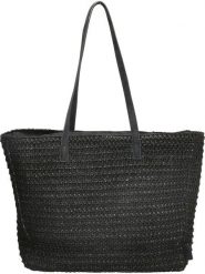 PE FLORENCE Torba plażowa w kolorze czarnym - 36 x 45 x 12 cm rozmiar: onesize. Czarne torby na ramię PE FLORENCE, bez wzorów, z materiału, na ramię, bez dodatków. Za 118.56 zł.