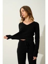 AUTHENTIC CASHMERE Kaszmirowy sweter "Chelsea" w kolorze czarnym rozmiar: S. Czarne swetry AUTHENTIC CASHMERE, s, bez wzorów, z kaszmiru, bez ramiączek. Za 478.99 zł.