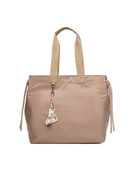 Roxy Torebka C-ROXY-M-004-08 Beżowy. Brązowe shopper Roxy, bez wzorów, z materiału, bez dodatków. Za 199.99 zł.