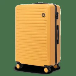 Walizka DUŻA Wings ABS+ COOT 28" Yellow. Żółte walizki Wings, bez wzorów, duże. Za 179.90 zł.