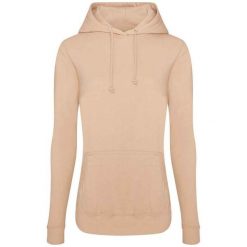 Damska Bluza Z Kapturem College. Brązowe bluzy AWDIS, s, bez wzorów, z kapturem. Za 130.99 zł.
