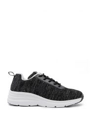 Benetton Sneakersy w kolorze czarnym rozmiar: 40. Czarne trampki Benetton, bez wzorów, z materiału, bez zapięcia. Za 145.94 zł.