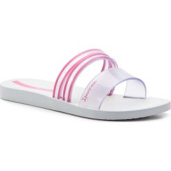 Klapki IPANEMA - New Fem 26301 White/Clear/Pink 21784. Czerwone klapki Ipanema, bez wzorów, z tworzywa sztucznego, bez obcasa. W wyprzedaży za 79.00 zł.