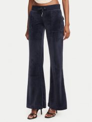 Juicy Couture Spodnie dresowe Layla JCSEBJ001G Granatowy Regular Fit. Niebieskie spodnie dresowe Juicy Couture, xxs, bez wzorów, z dresówki. Za 399.99 zł.