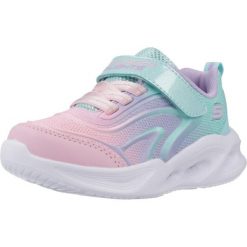 Buty SKECHERS SOLA GLOW Wielokolorowy. Trekkingi Skechers, z syntetyku, trekkingowe. Za 196.99 zł.
