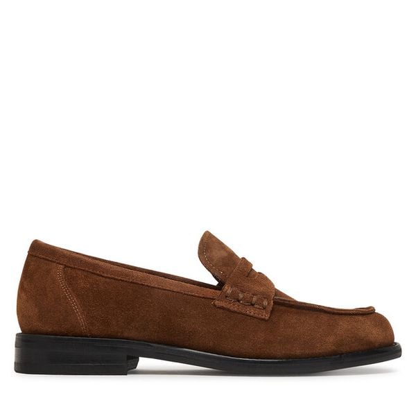 Lordsy Vagabond Shoemakers. Brązowe lordsy Vagabond Shoemakers, bez wzorów, bez obcasa, bez zapięcia. Za 398.99 zł.