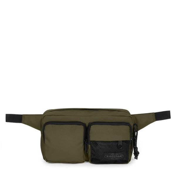 Torba na ramię Eastpak Double Crossbody. Czarne torby na ramię Eastpak, bez wzorów, z tkaniny, eleganckie, na ramię, bez dodatków. Za 244.00 zł.