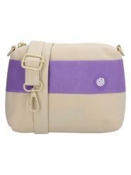 Beagles Torebka "Nova" w kolorze beżowo-fioletowym - 18 x 14 x 6,5 cm rozmiar: onesize. Brązowe torby na ramię Beagles, bez wzorów, z materiału, na ramię, bez dodatków. Za 56.99 zł.