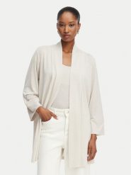 Marella Komplet top i kardigan Alca 2615931012 Szary Regular Fit. Szare kardigany Marella, l, bez wzorów, z wiskozy. Za 589.99 zł.