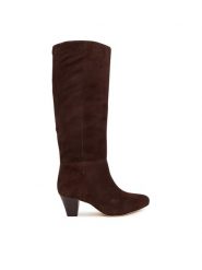 LAUREN RALPH LAUREN Kozaki Emersyn 802P15715003 Brązowy jasny. Brązowe kozaki Lauren Ralph Lauren, ze skóry, bez obcasa, na słupku, bez zapięcia. Za 1,499.00 zł.