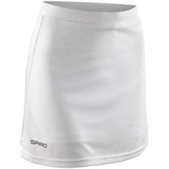 Damskie Szybkoschnące Spódnico Spodnie Skort. Białe spódnice SPIRO, bez wzorów. Za 84.99 zł.