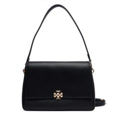 Torebka Tory Burch. Czarne listonoszki Tory Burch, bez wzorów, bez dodatków. Za 2,639.00 zł.