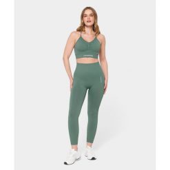 Legginsy bezszwowe Carpatree Allure zielone. Zielone legginsy Carpatree, xs, bez wzorów. Za 229.99 zł.